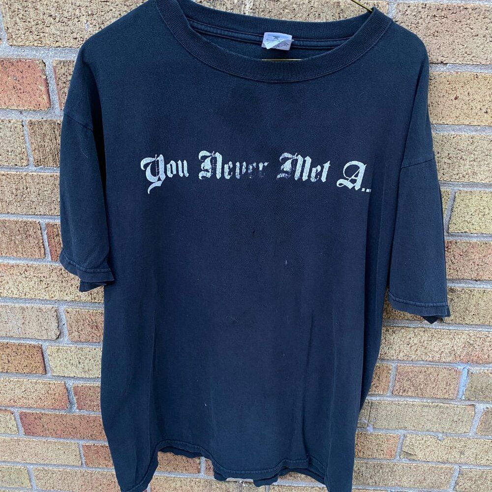 Vintage Vintage Kid Rock American Bad A** Shirt Large "MF QUITE LIK Size US L / EU 52-54 / 3 - 8 Thumbnail