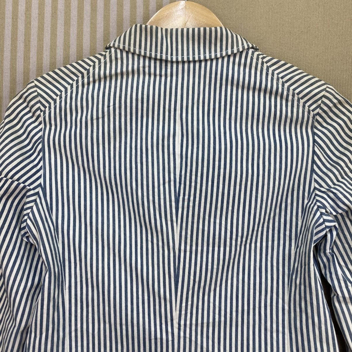 45rpm 🫶Japanese Brand Beauty & Youth Stripe Hikory Style Jacket Size US S / EU 44-46 / 1 - 6 Thumbnail