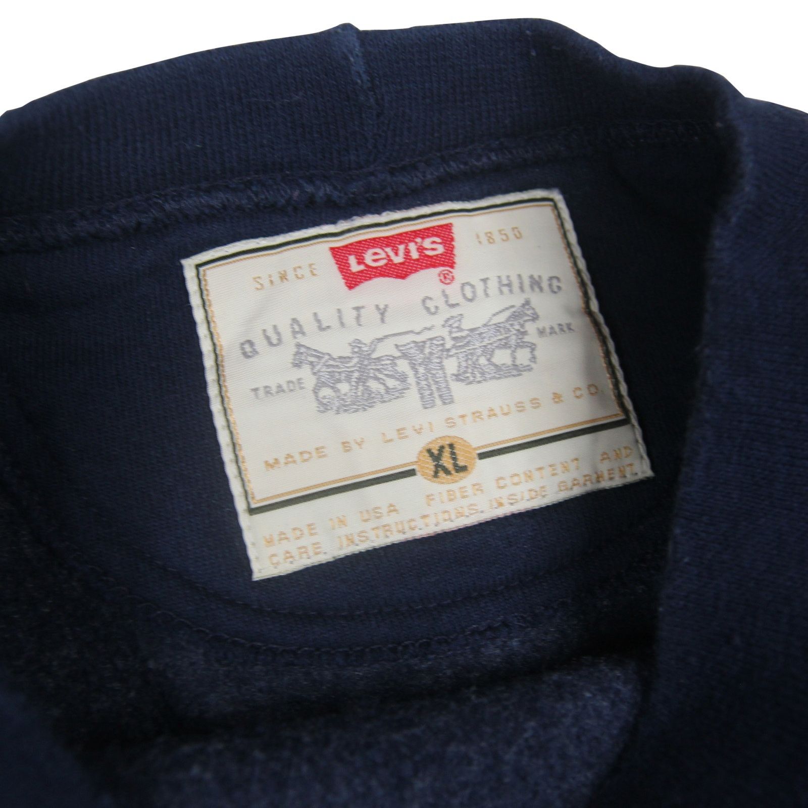 Levi's × Vintage Vintage Levis Strauss Spellout Sweatshirt Size US XL / EU 56 / 4 - 4 Thumbnail