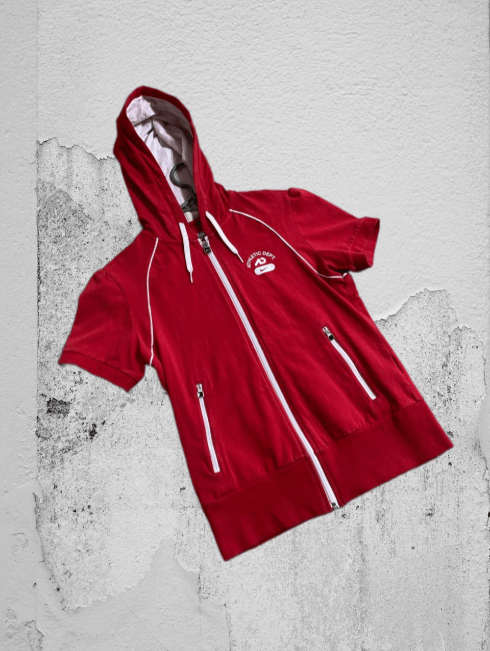 Nike Vintage Nike Y2K big swoosh oversized zip hoodie Size US M / EU 48-50 / 2 - 1 Thumbnail