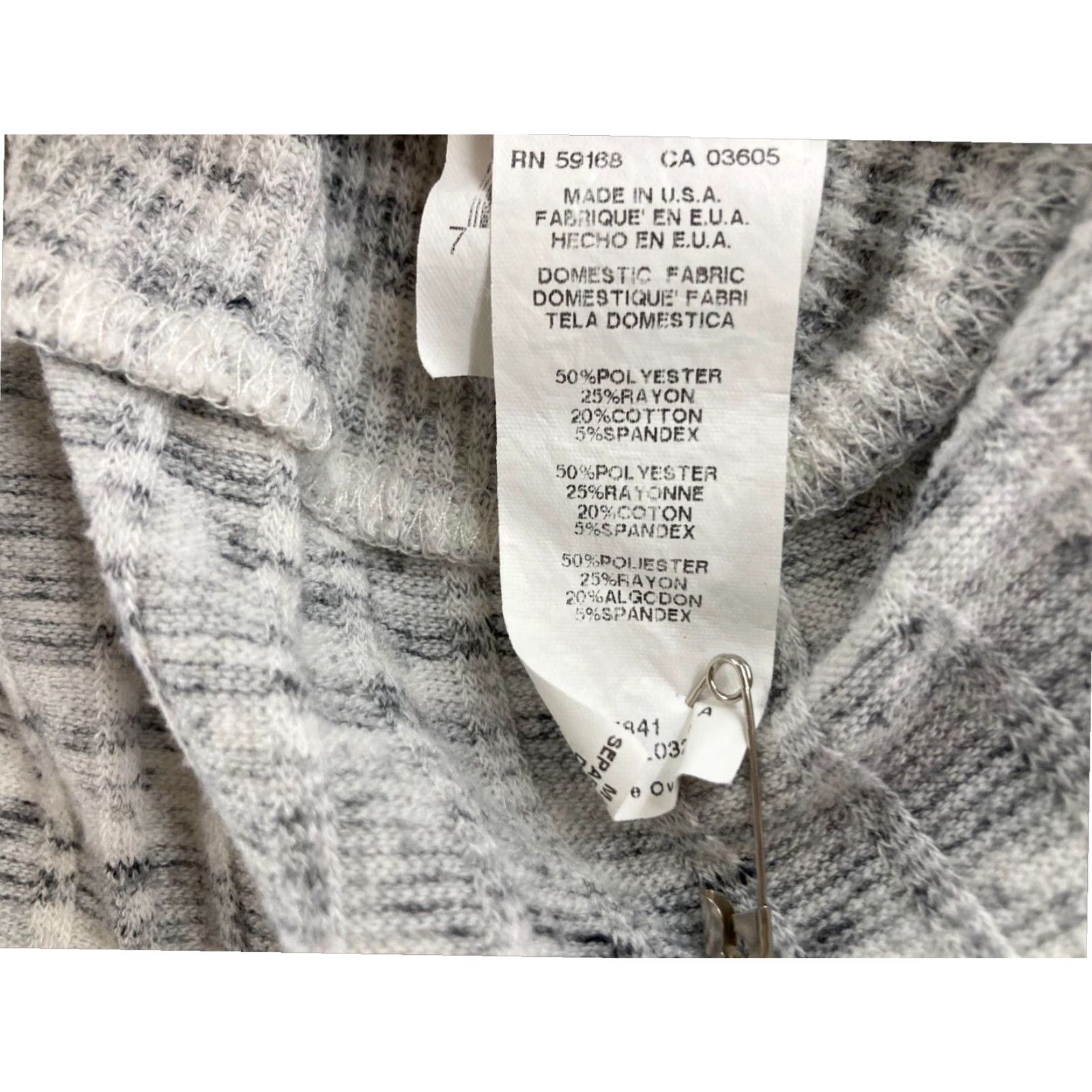 Vintage Karen Kane Womens Medium Sweater Pullover Extra Large Made In USA Size M / US 6-8 / IT 42-44 - 3 Thumbnail
