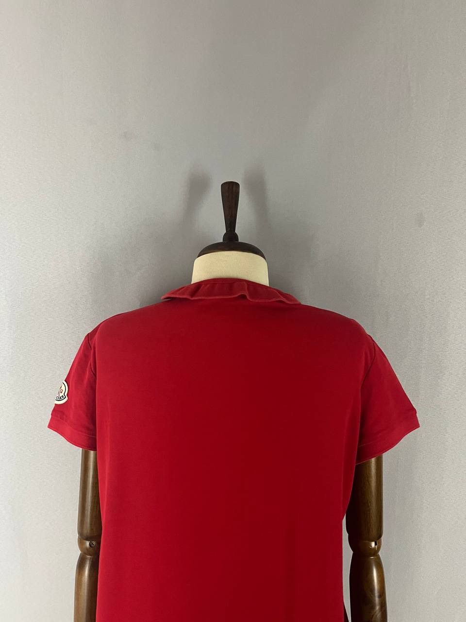 Moncler Moncler Polo Red Size L / US 10 / IT 46 - 8 Thumbnail