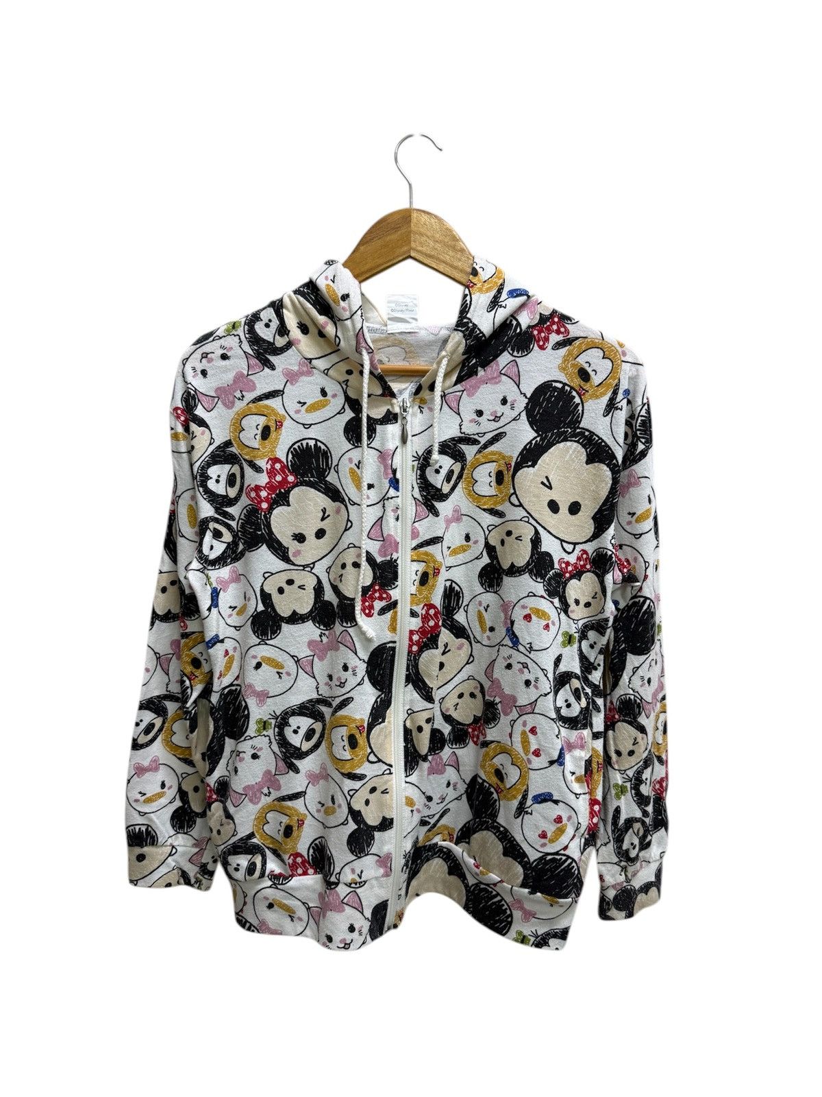 Disney Vintage Y2K Disney Character Teum Tsum Fullprint Sweater Size S / US 4 / IT 40 - 1 Thumbnail