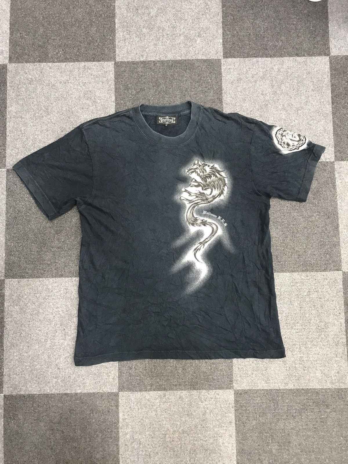 Japanese Brand Vintage WOLFMAN BRS Shirt Size US S / EU 44-46 / 1 - 7 Thumbnail