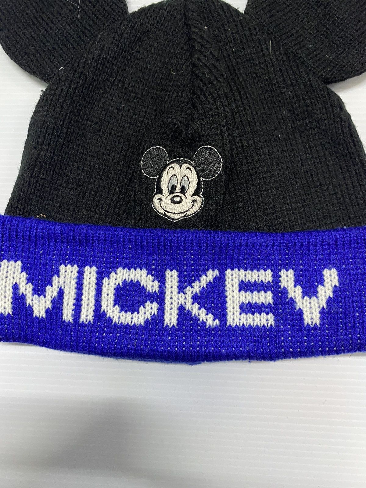 Mickey Mouse × Vintage Vintage Mickey Mouse Ear Beanie Hat Size ONE SIZE - 2 Thumbnail
