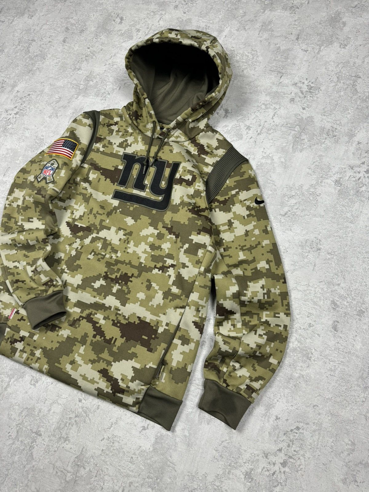 NFL Nike New York Giants Salute To Service Hoodie Camo Size M Size US M / EU 48-50 / 2 - 3 Thumbnail
