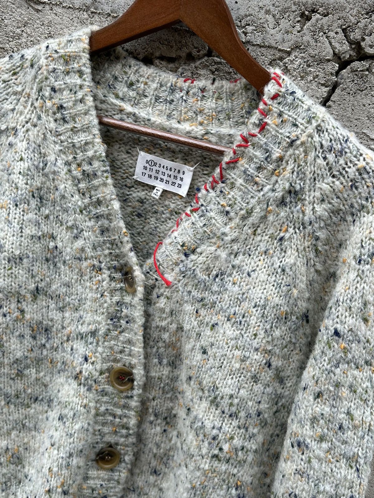 Maison Margiela RARE GRAIL Maison Margiela raw stitched sweater Size US M / EU 48-50 / 2 - 4 Thumbnail