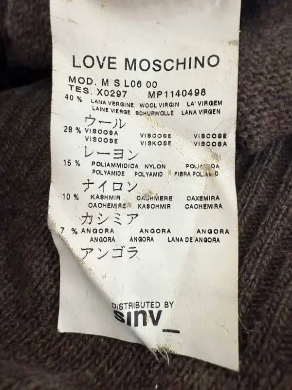 Moschino Love Moschino Maglione Girocollo Cashmere Uomo S Size US S / EU 44-46 / 1 - 10 Thumbnail