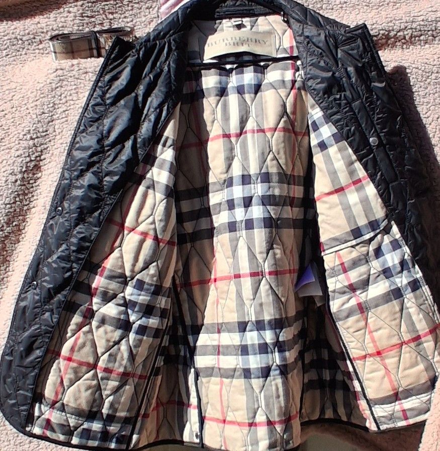 Burberry Burberry Brit Coat & Matching Belt Size US XXL / EU 58 / 5 - 3 Thumbnail