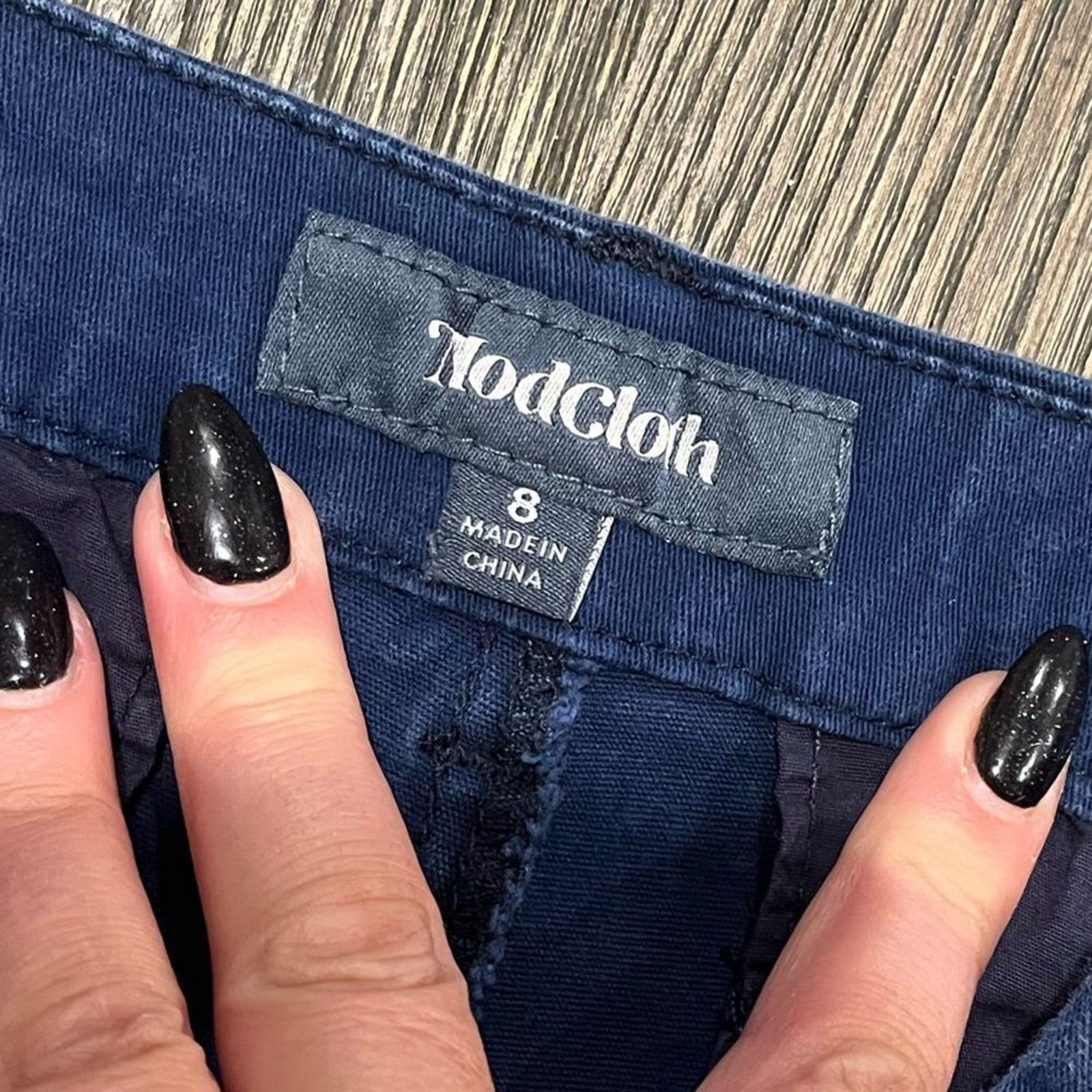 Vintage Modcloth Richmond Pants Front Seams Straight Leg Size 8 Size 30" / US 8 / IT 44 - 7 Thumbnail
