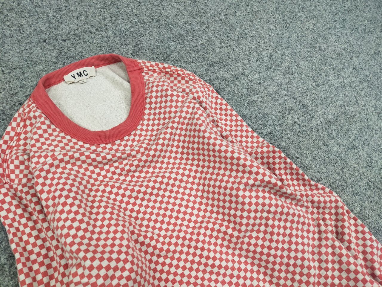 YMC Ymc you must create Designer classic crew chek Sweatshirt Size US L / EU 52-54 / 3 - 9 Thumbnail