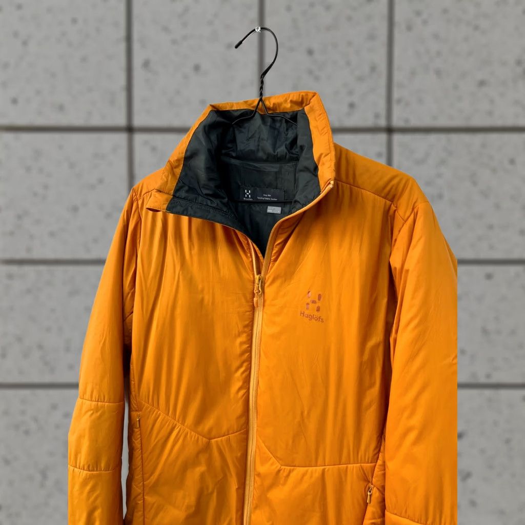 Vintage Haglöfs Barrier Neo Insulation Jacket Men's L Orange All Seasons Insulated Jacket Size US L / EU 52-54 / 3 - 1 Thumbnail