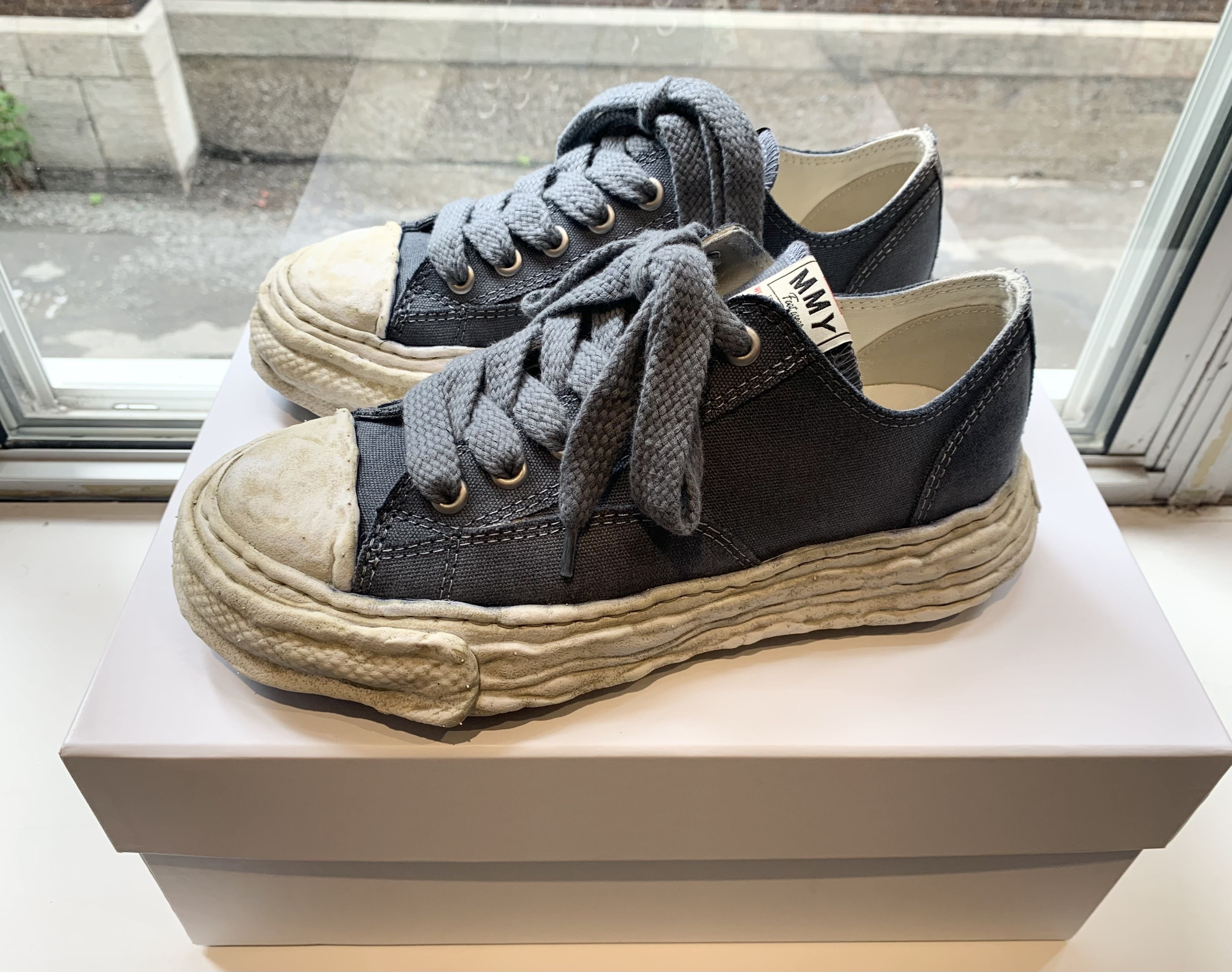Maison MIHARA YASUHIRO Peterson 23 OG - A12FW706 Size US 7 / EU 40 - 10 Thumbnail
