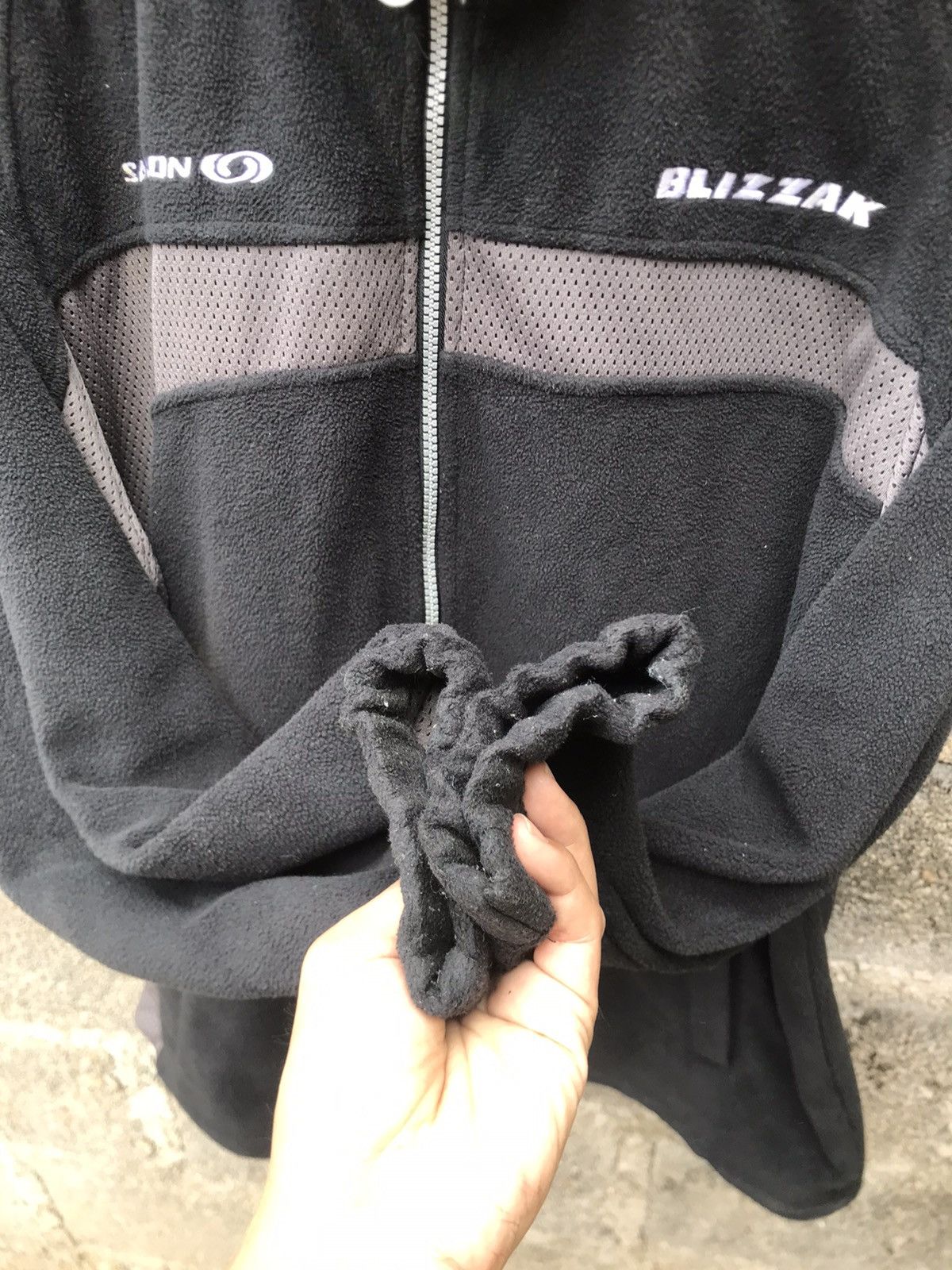 Salomon ⚡️Vintage Salomon Blizzak Bridgestone Fleece Sweater Jacket Size US M / EU 48-50 / 2 - 5 Thumbnail
