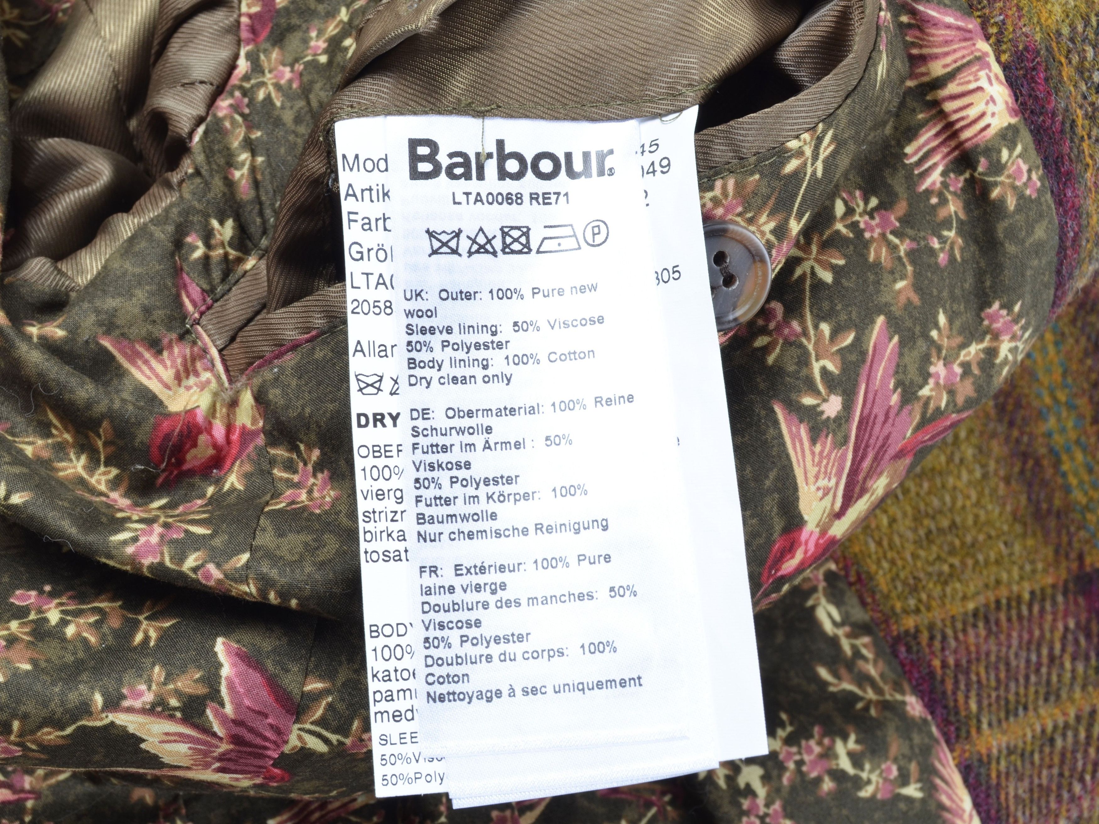 Barbour Barbour Plaid Tweed Pure Wool Multicolor Allanton Jacket Size M / US 6-8 / IT 42-44 - 11 Thumbnail