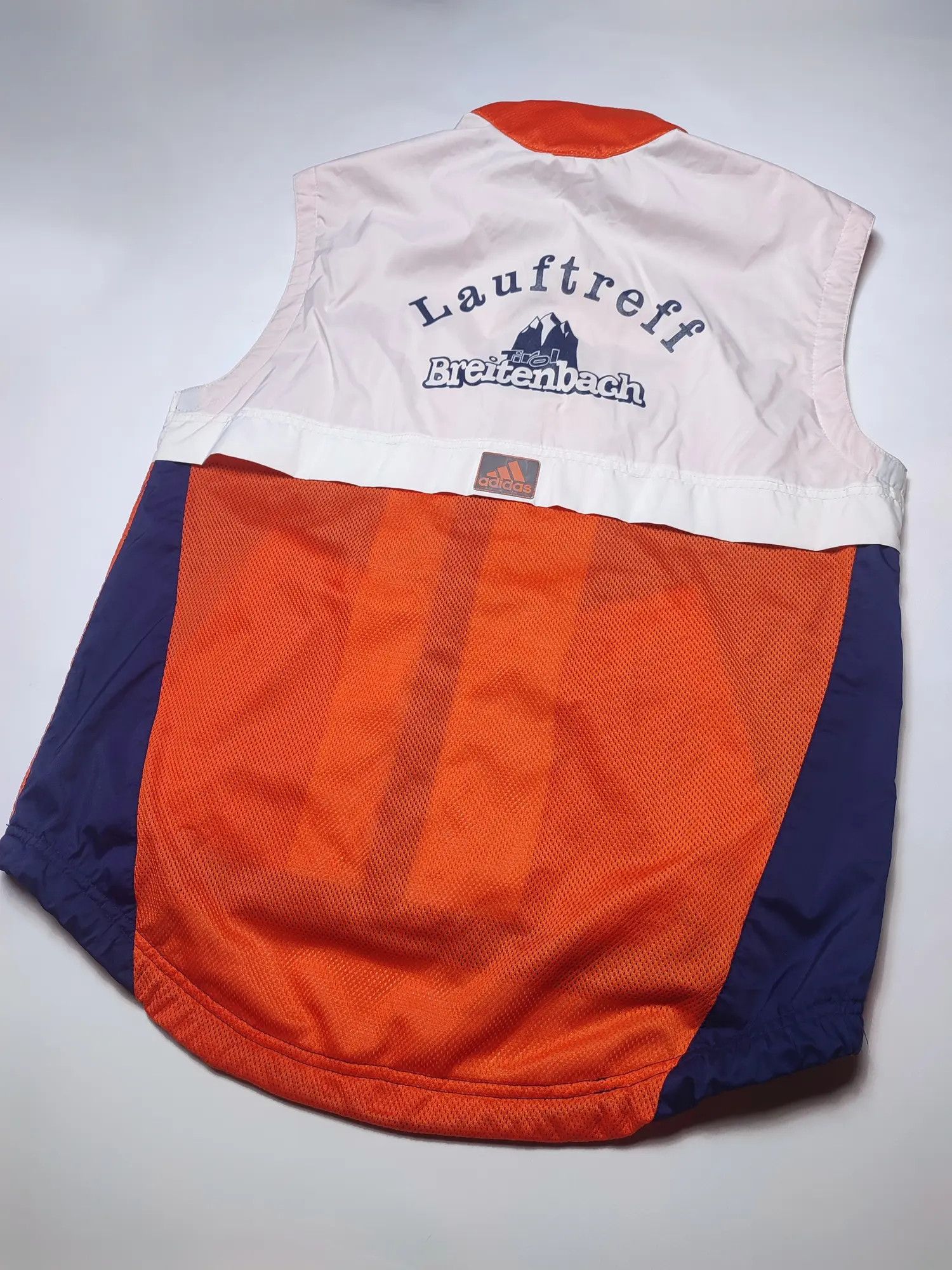 Adidas Adidas Running Full Zip Reflective Logo Vest Jacket Size US M / EU 48-50 / 2 - 9 Thumbnail