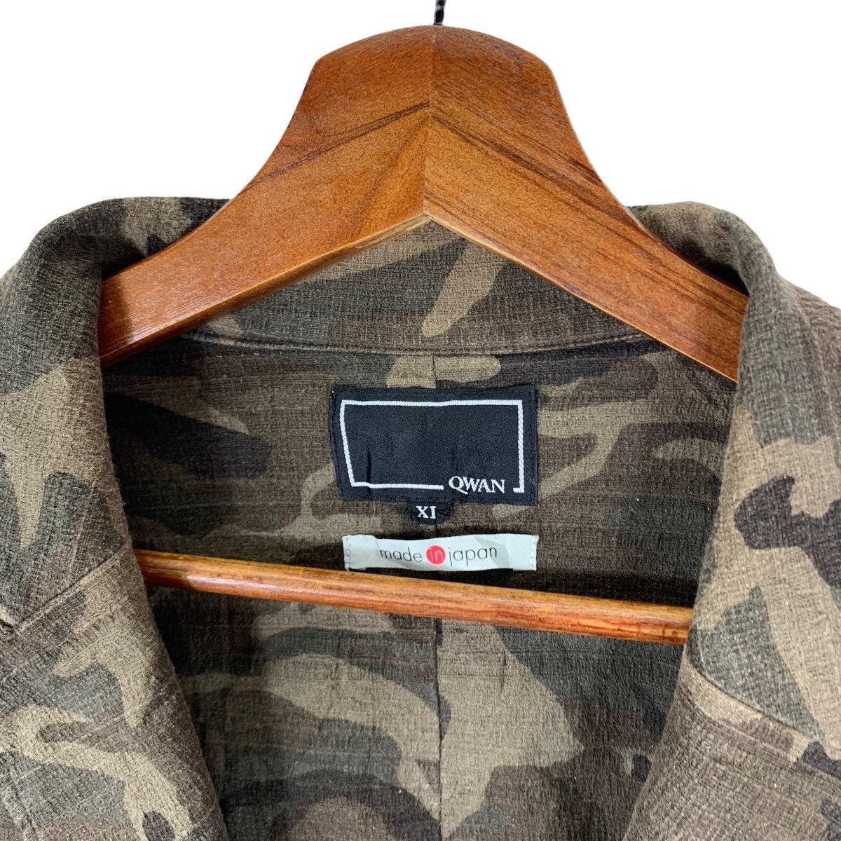 Designer × If Six Was Nine × Vintage Vintage Japanese Brand Qwan Camouflaged Coat Size XL / US 12-14 / IT 48-50 - 5 Thumbnail