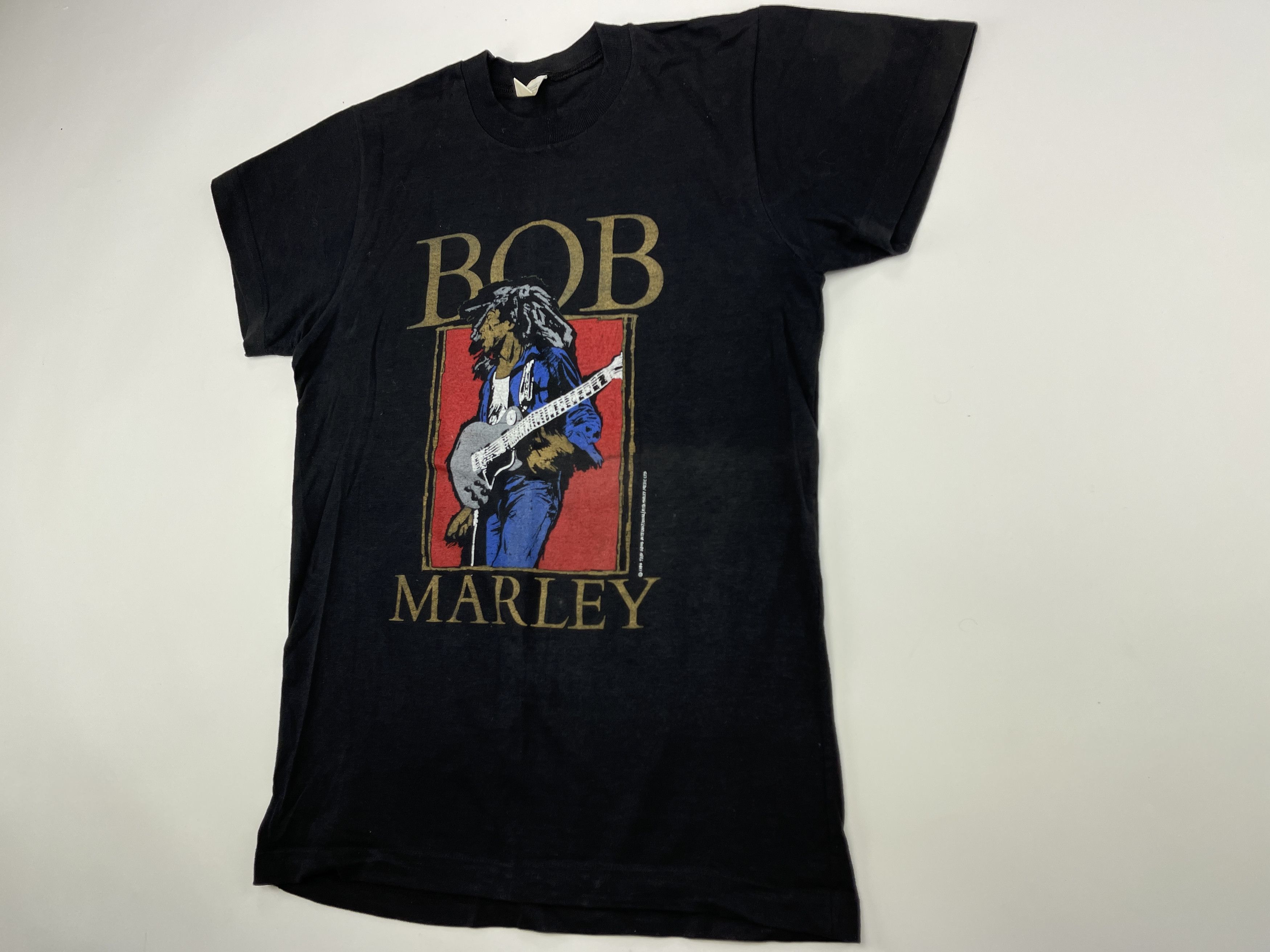 Band Tees × Bob Marley Vintage Bob Marley t-shirt, 1984, 80s, Rock, reggae, 1980s S Size US S / EU 44-46 / 1 - 3 Thumbnail