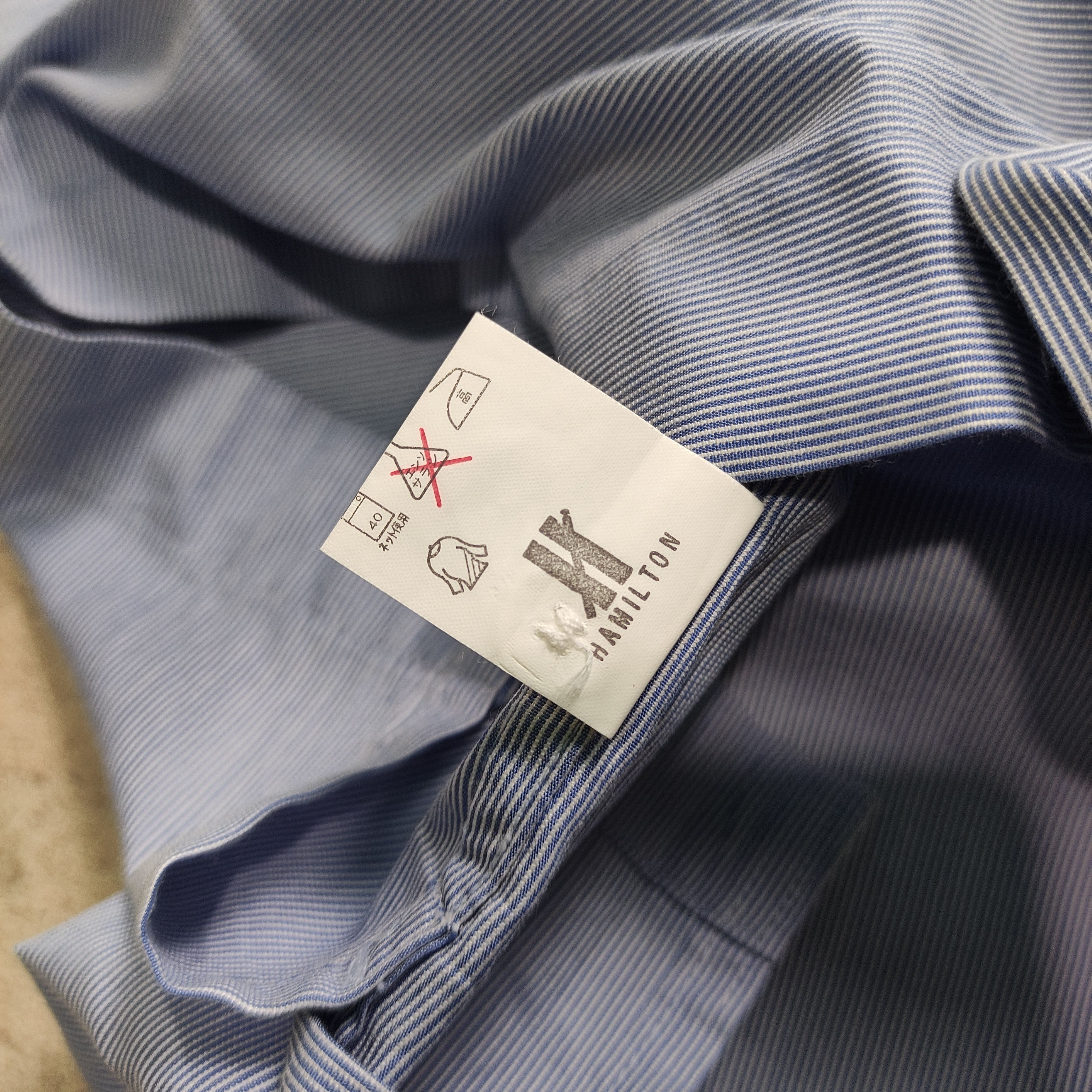 Issey Miyake Issey Miyake Men’s Stripe Button-Up Shirt Size US M / EU 48-50 / 2 - 8 Thumbnail