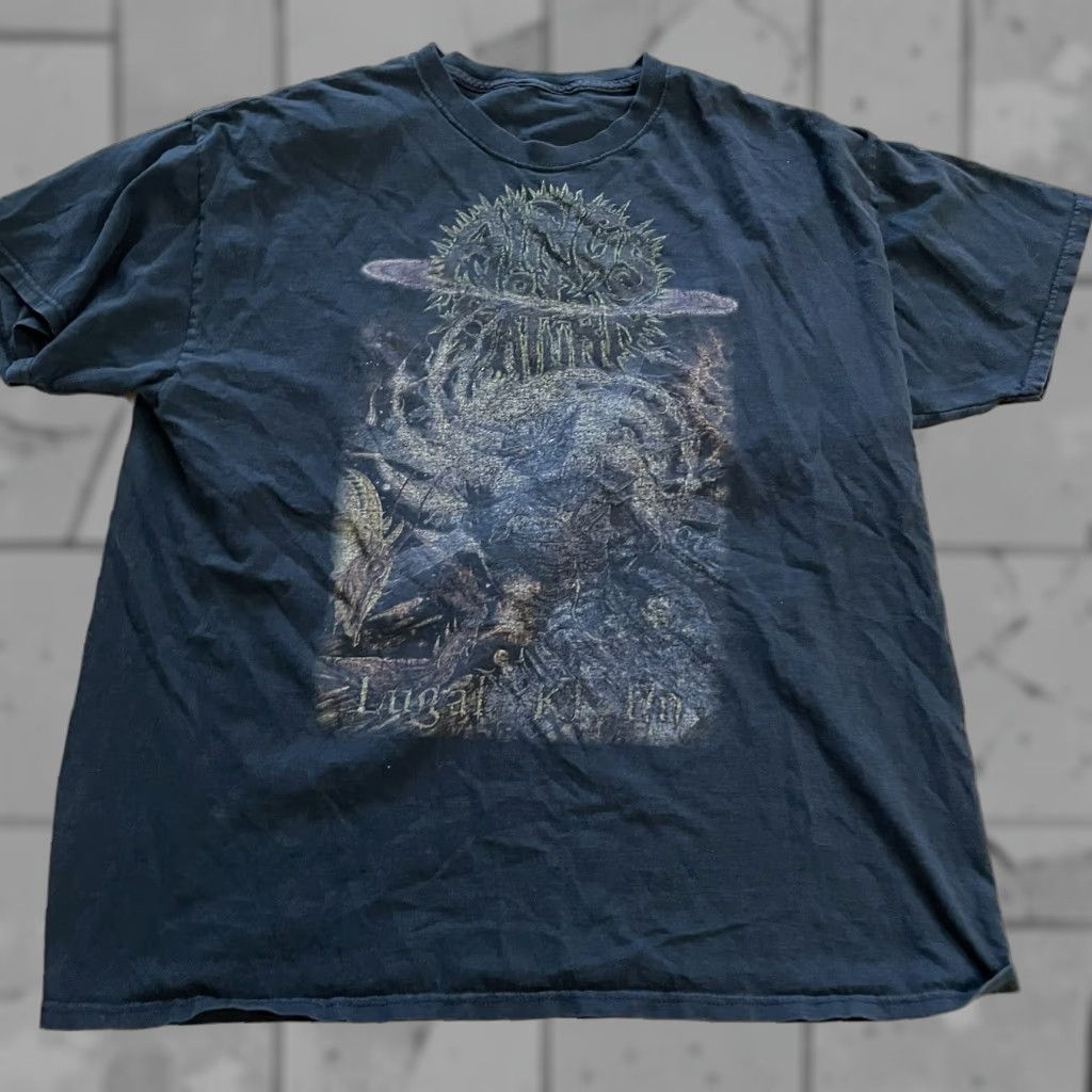 Vintage VINTAGE Rings Of Saturn black Graphic Tee Mens Size L Mens T-Shirt Black Size ONE SIZE - 1 Thumbnail