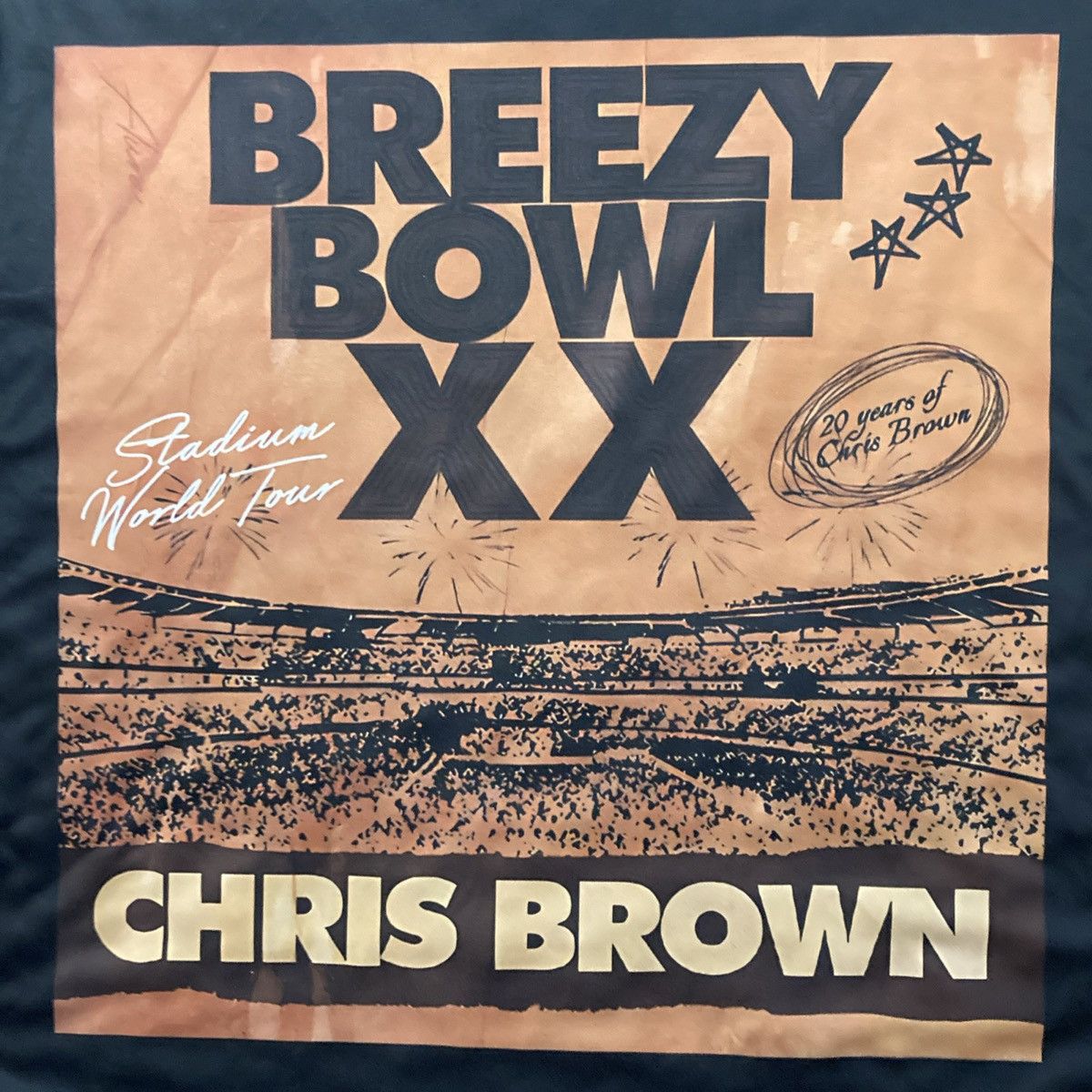 Other Chris Brown Breezy Bowl XX Tour 20th Jersey Shirt Sz Small Size US S / EU 44-46 / 1 - 5 Thumbnail