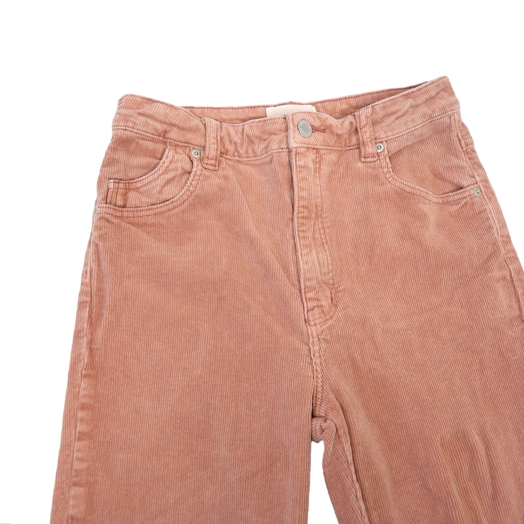 Rolla's Rolla's Original High Rise Straight Leg Corduroy Pants Dusty Pink 28 Size 28" / US 6 / IT 42 - 2 Thumbnail