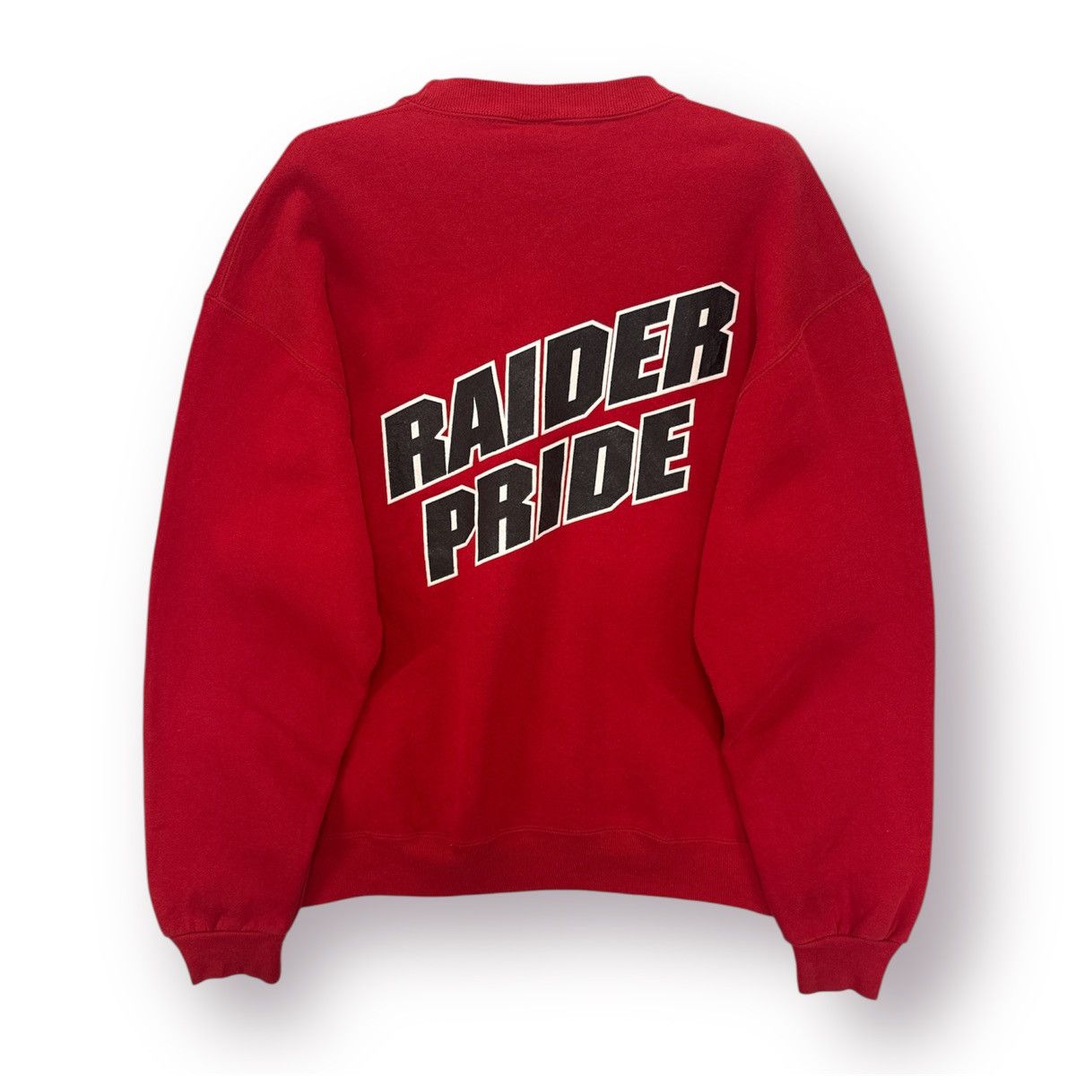 Russell Athletic 🔥 90's Russell Waynesburg Raiders Red Big Logo College USA Size US M / EU 48-50 / 2 - 8 Thumbnail