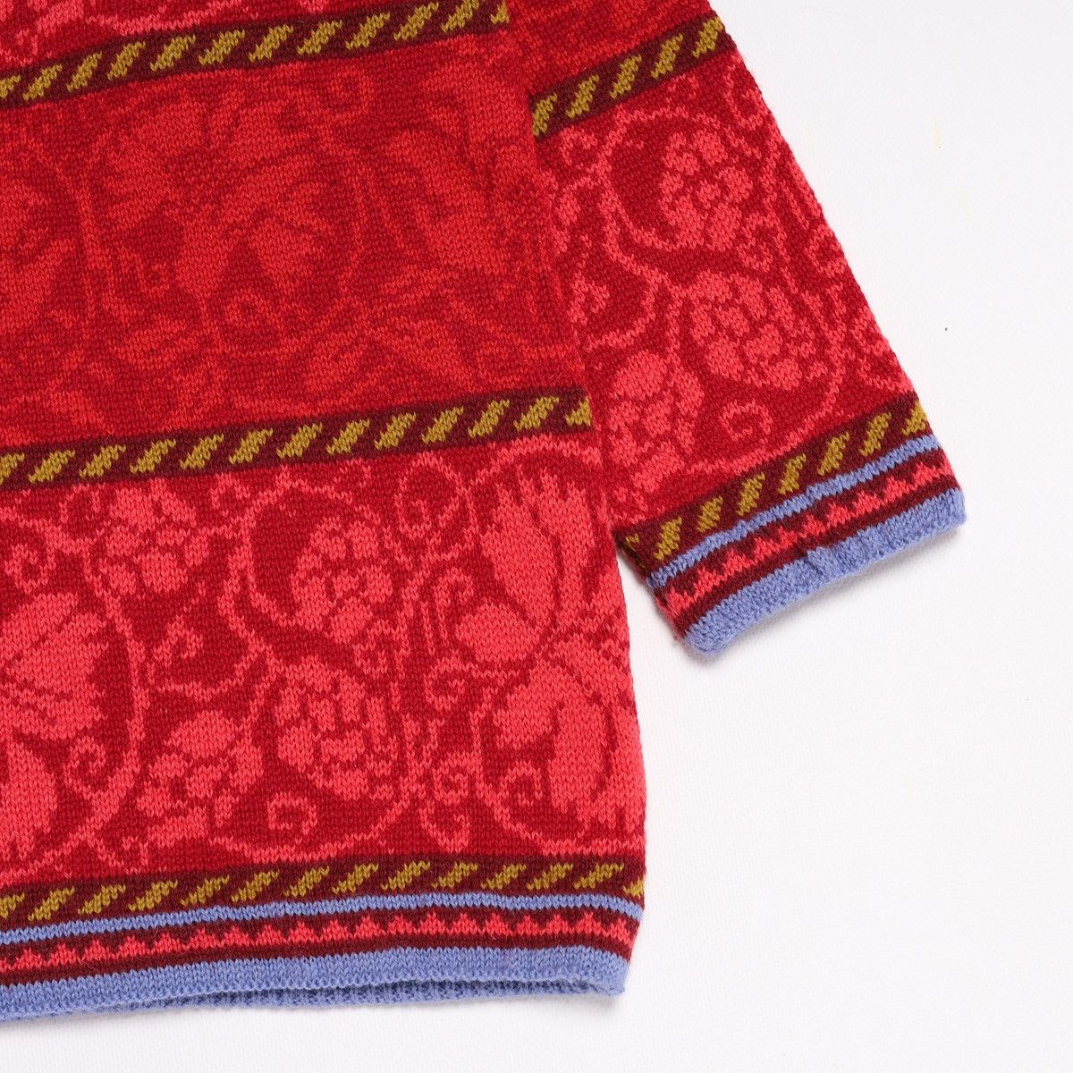Other Oleana Norway Nordic Wool Red Sweater Knit Size S / US 4 / IT 40 - 11 Thumbnail