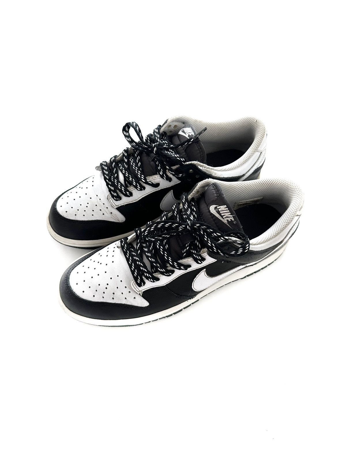 Nike Nike Dunk Low White Black Midnight Fog Size US 8.5 / EU 41-42 - 2 Thumbnail
