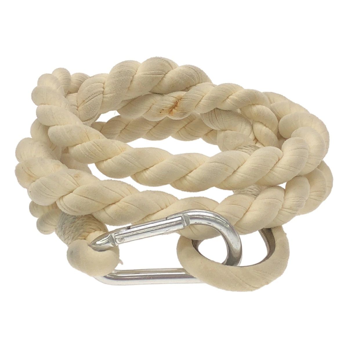 Helmut Lang HELMUT LANG 2005SS Rope Design Belt White One Size Size ONE SIZE - 1 Thumbnail