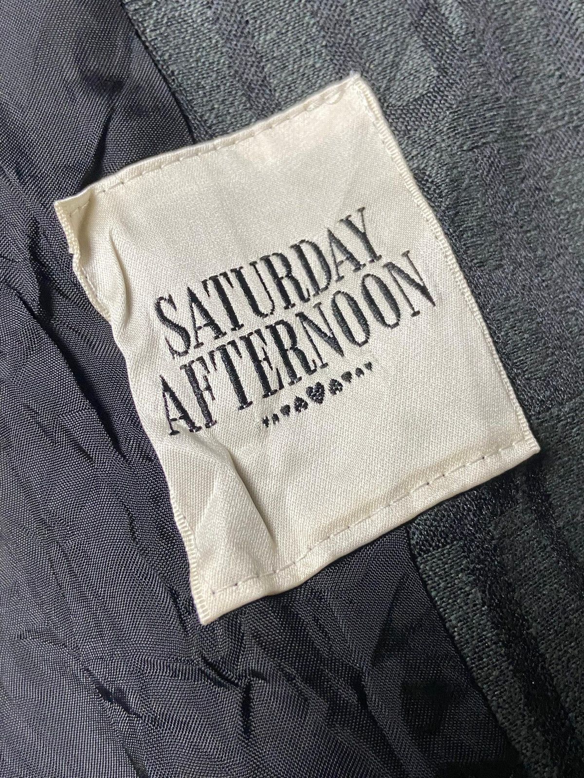 Japanese Brand Saturday Afternoon Embroidery Blazer Jacket (148) Size US XS / EU 42 / 0 - 7 Thumbnail