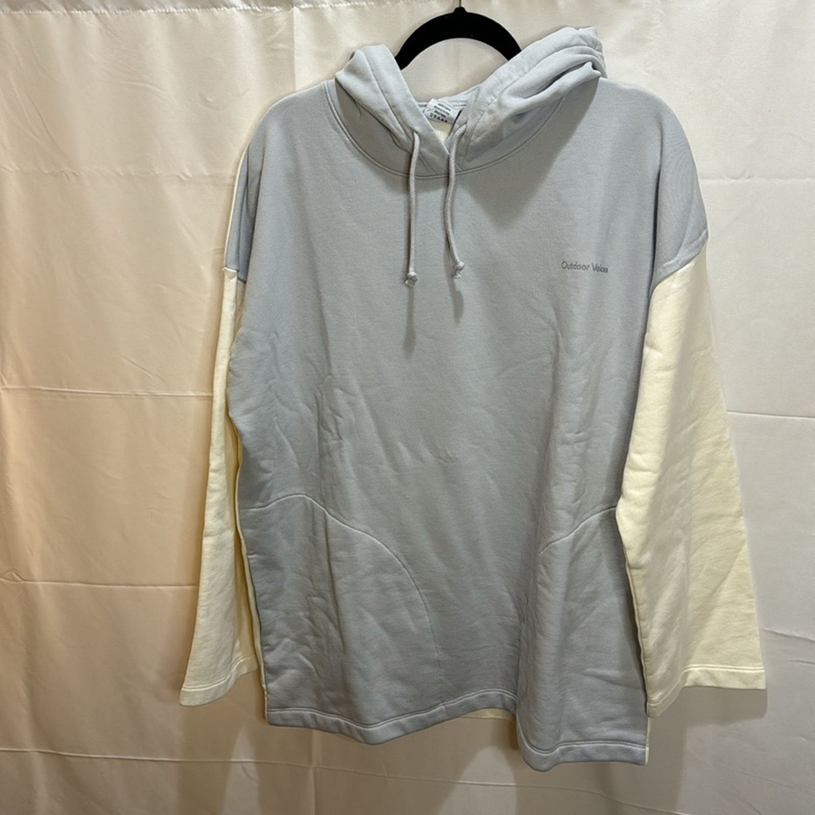 Outdoor Voices Outdoor Voices Cotton Terry Oversized Hoodie - Dove/Bone M Size M / US 6-8 / IT 42-44 - 4 Thumbnail