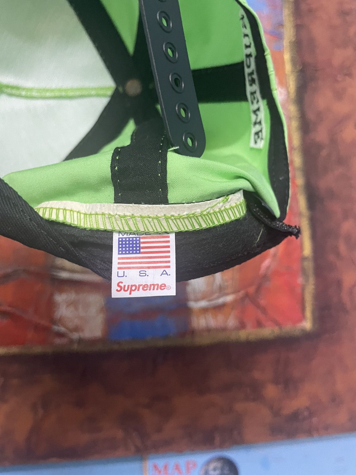 Supreme Supreme FUCK EM Five Panel Cap Year 2008 Size ONE SIZE - 5 Thumbnail