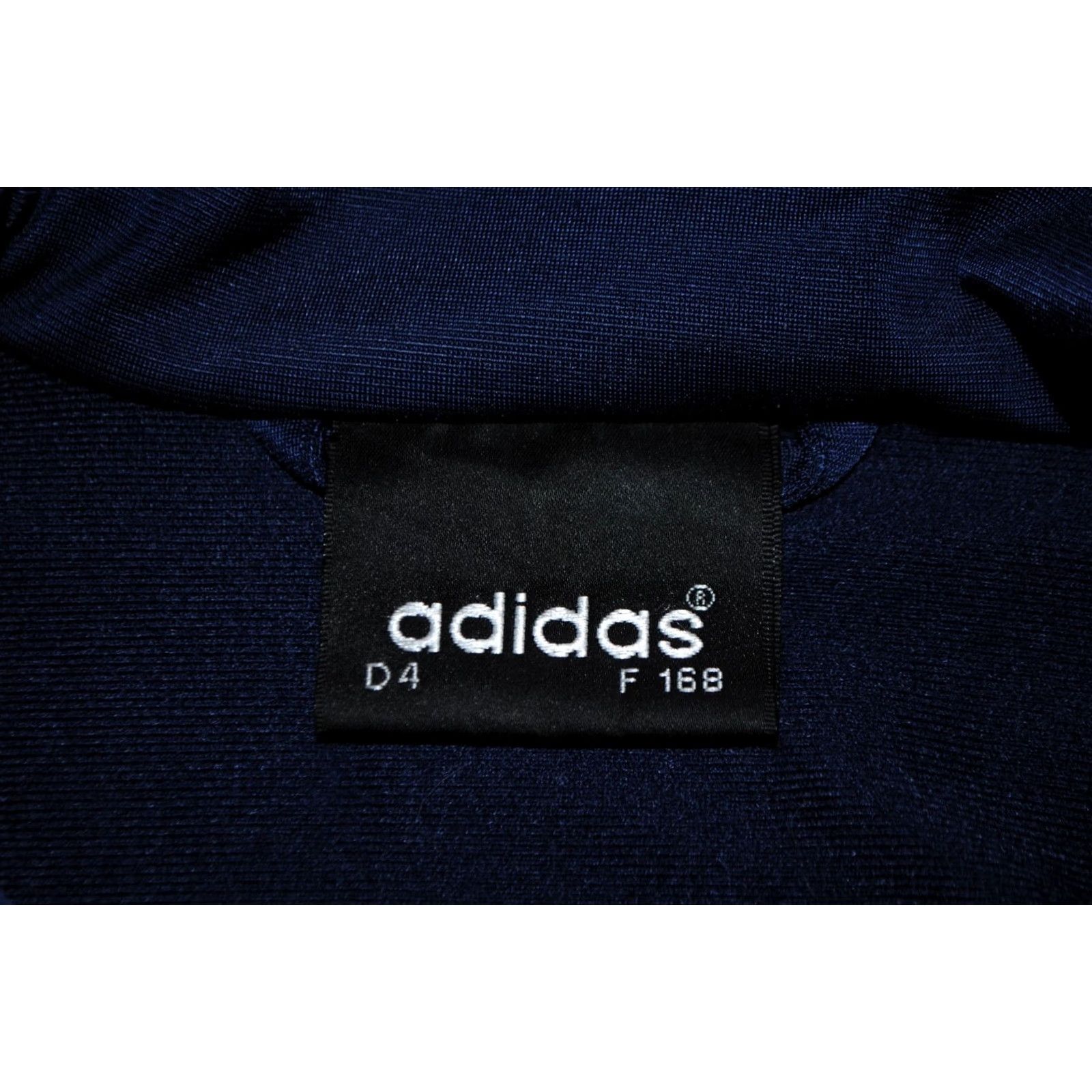 Adidas ADIDAS FULL LOGO TRACK TOP JACKET FULL ZIP RETRO VINTAGE D4 SIZE SMALL BLUE 90s Mens Jacket Size US S / EU 44-46 / 1 - 2 Thumbnail