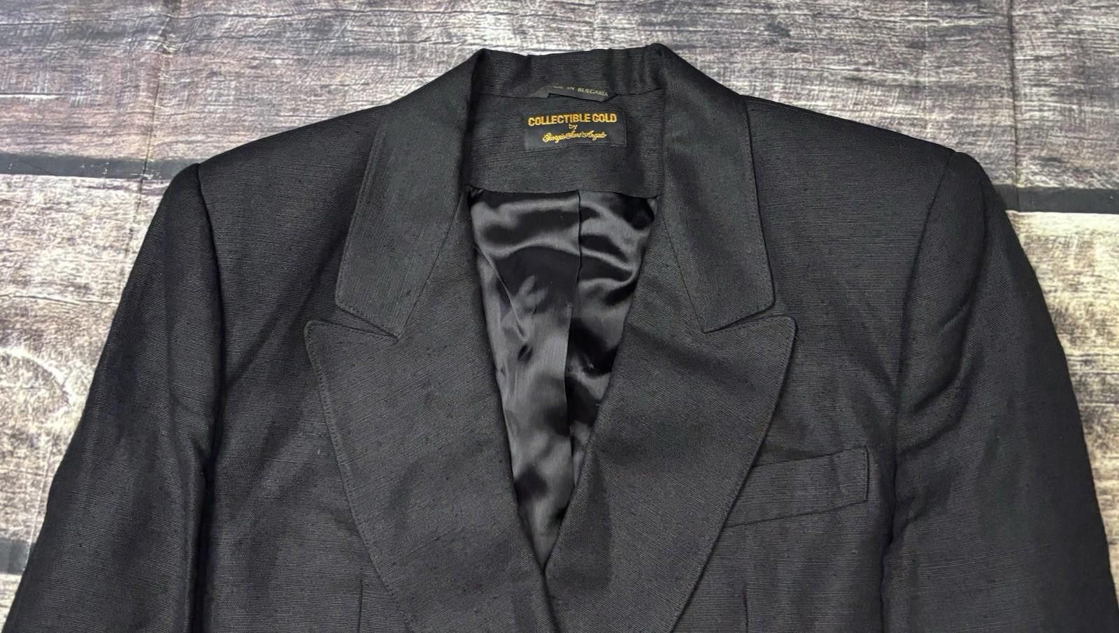 Other Giorgia Sant Angelo Blazer Jacket Womens 10 Linen Blend Size L / US 10 / IT 46 - 6 Thumbnail