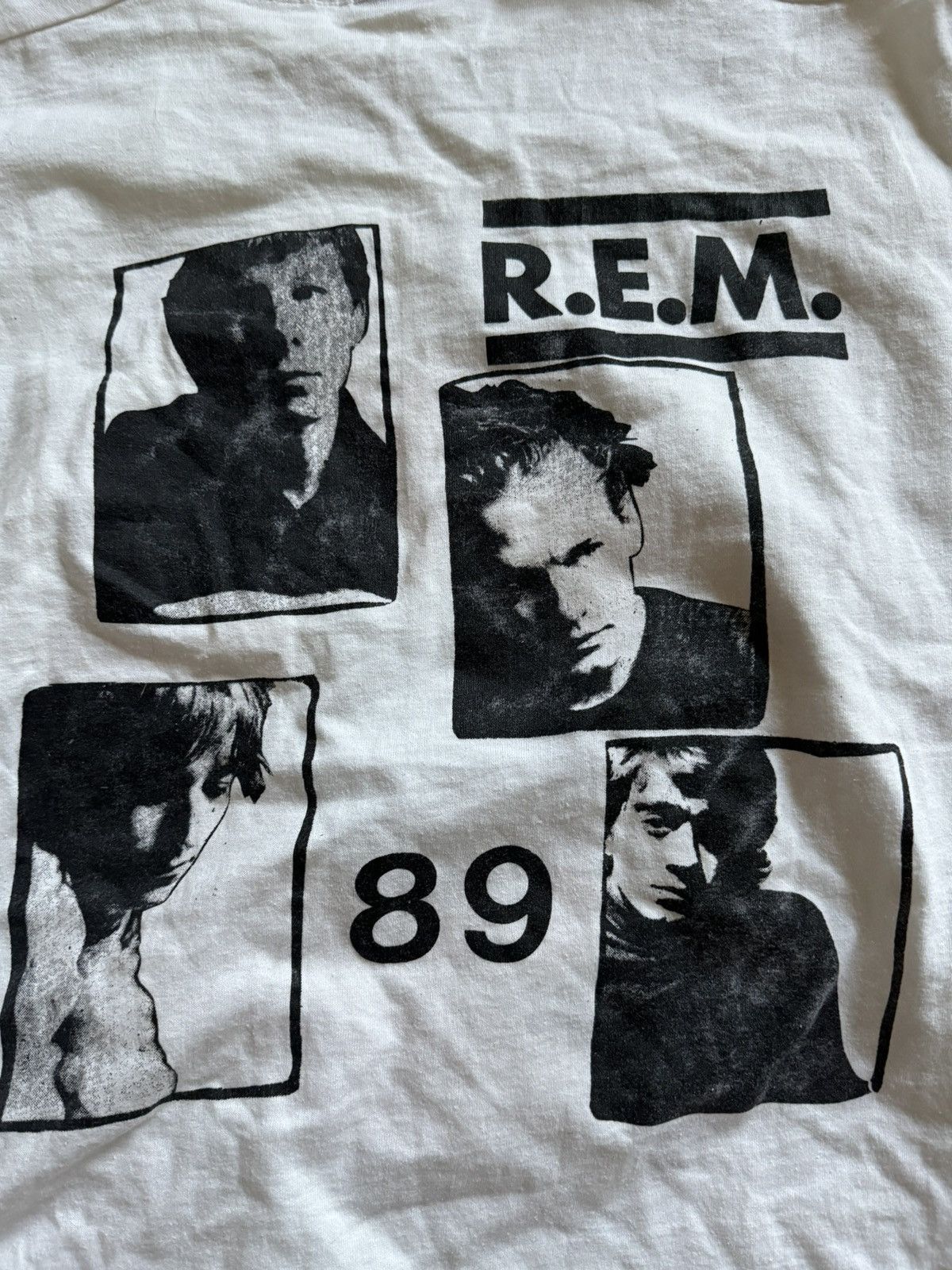 R.E.M. R.E.M. 1989 Green World Tour Tee Size US XL / EU 56 / 4 - 5 Thumbnail