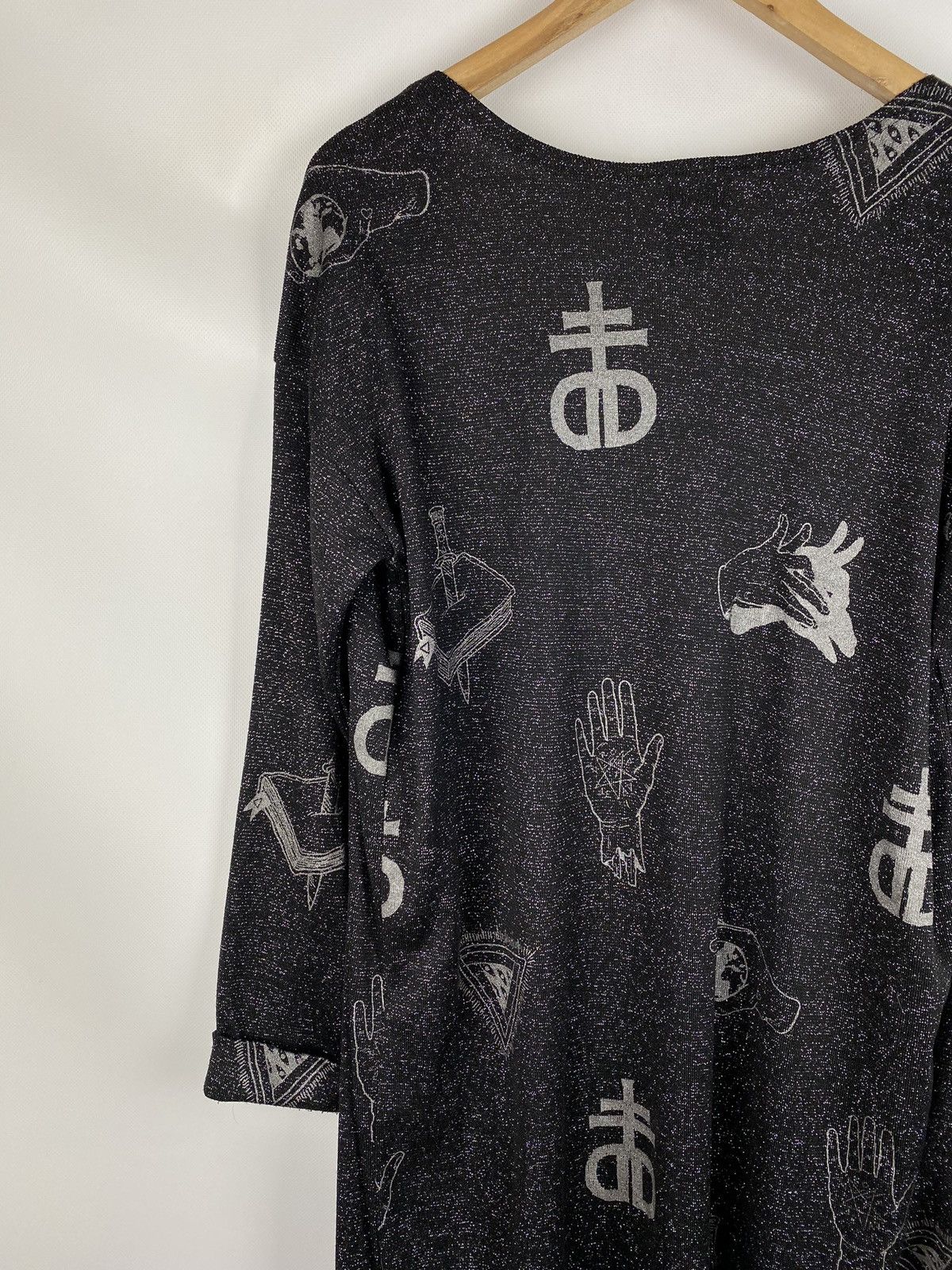 Drop Dead Drop Dead ladies gothic open front cardigan sweater size 12 Size XL / US 12-14 / IT 48-50 - 15 Thumbnail