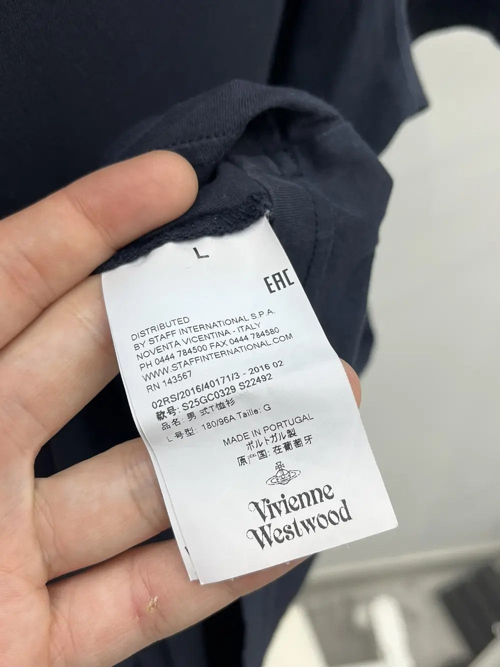 Vivienne Westwood Vivienne Westwood Cotton Orb T-shirt Tee Size US L / EU 52-54 / 3 - 3 Thumbnail