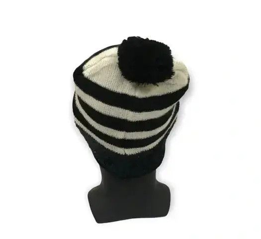 Japanese Brand × Vintage Stripe Jail Design Beanie Hat Size ONE SIZE - 3 Thumbnail