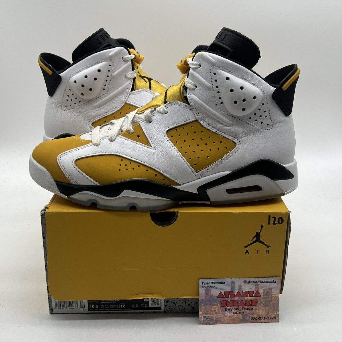 Air Jordan 6 yellow ochre