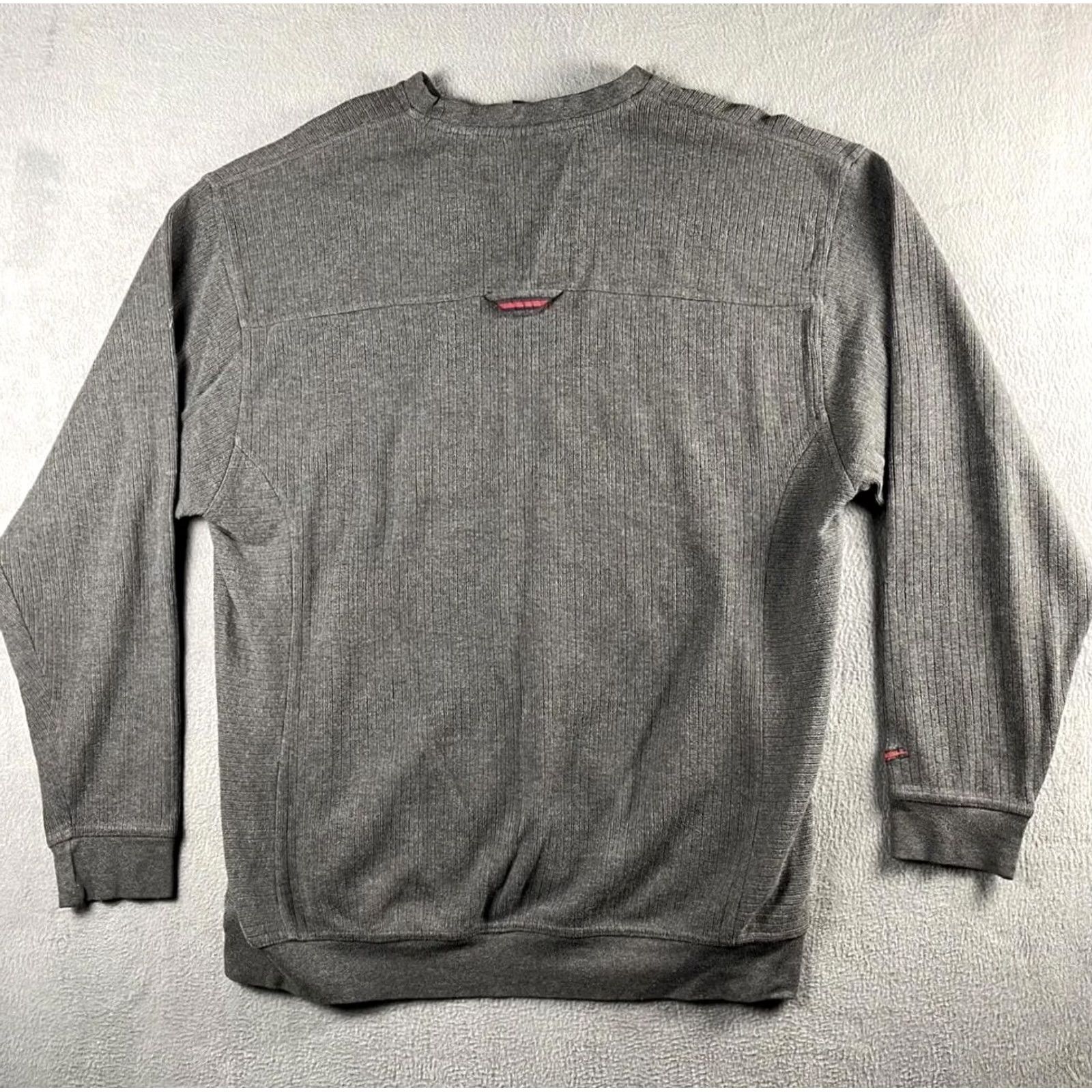 Fubu FUBU Sweatshirt Mens XL Gray Crewneck Logo Ribbed Knit Y2K Preppy Streetwear Size US XL / EU 56 / 4 - 2 Thumbnail