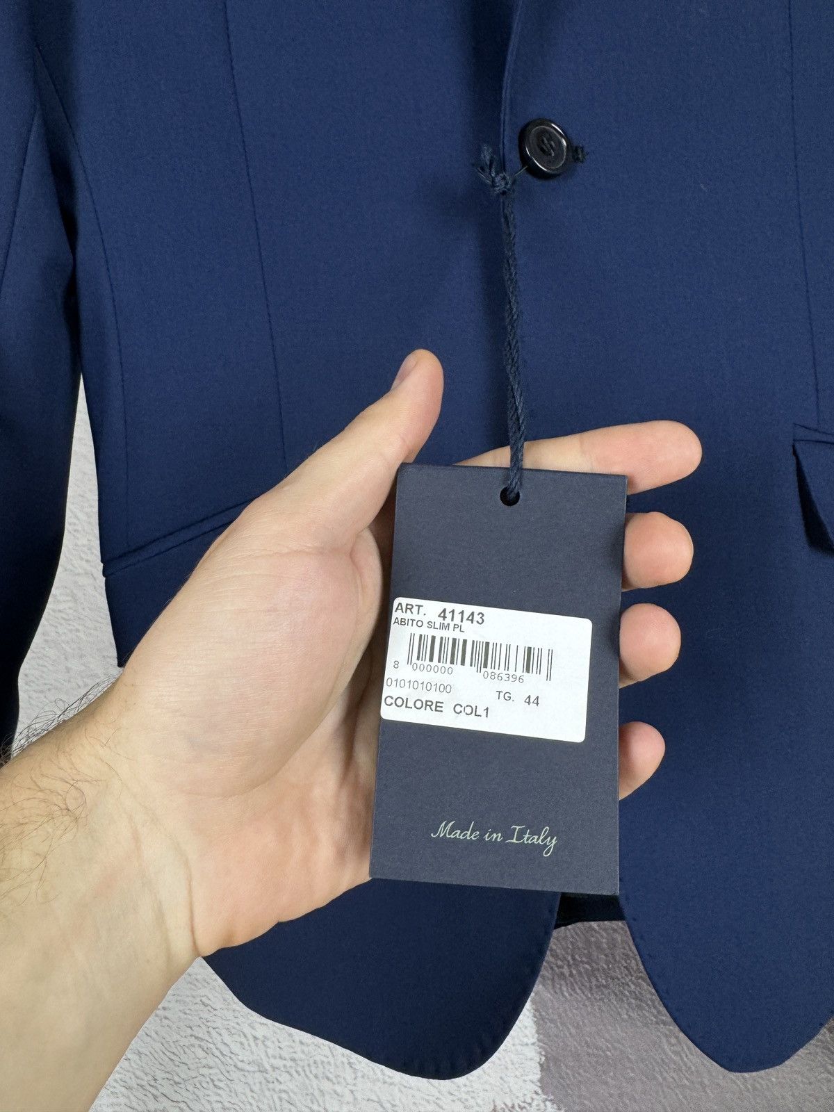 Other P. Langella Bottega italiana blue 2 button Slim suit 2 pcs Size 34R - 7 Thumbnail