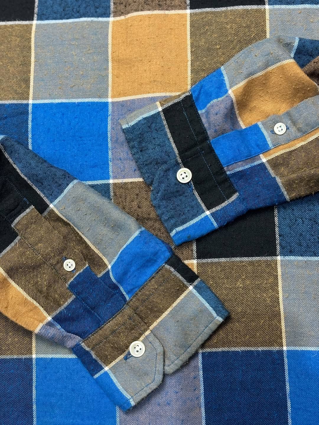Japanese Brand SHOPNET JAPAN BUTTON DOWN PLAID SHIRT Size US M / EU 48-50 / 2 - 5 Thumbnail