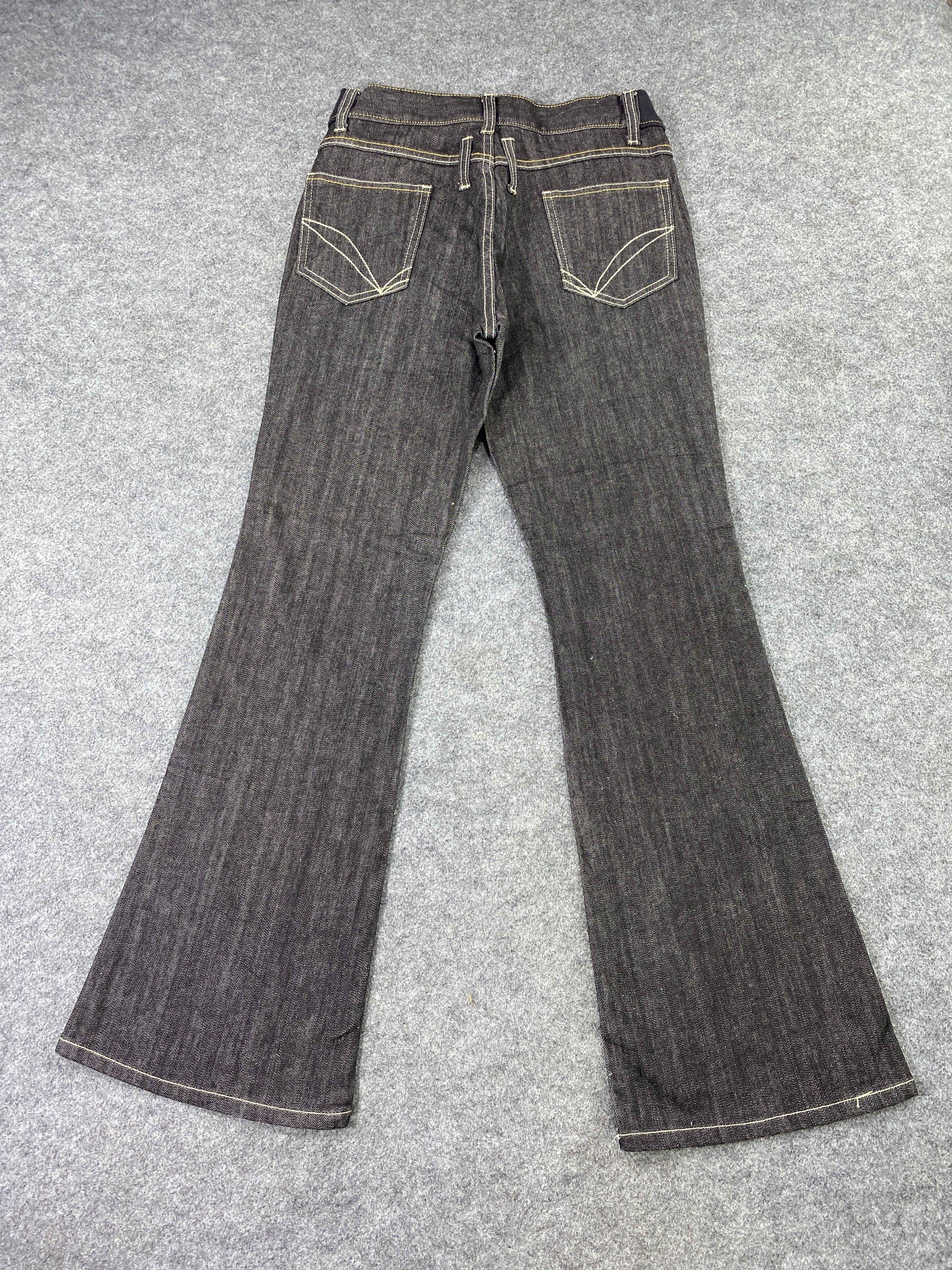 Japanese Brand Japanese Brand Bootcut Black Jeans - J1051 Size 26" / US 2 / IT 38 - 4 Thumbnail