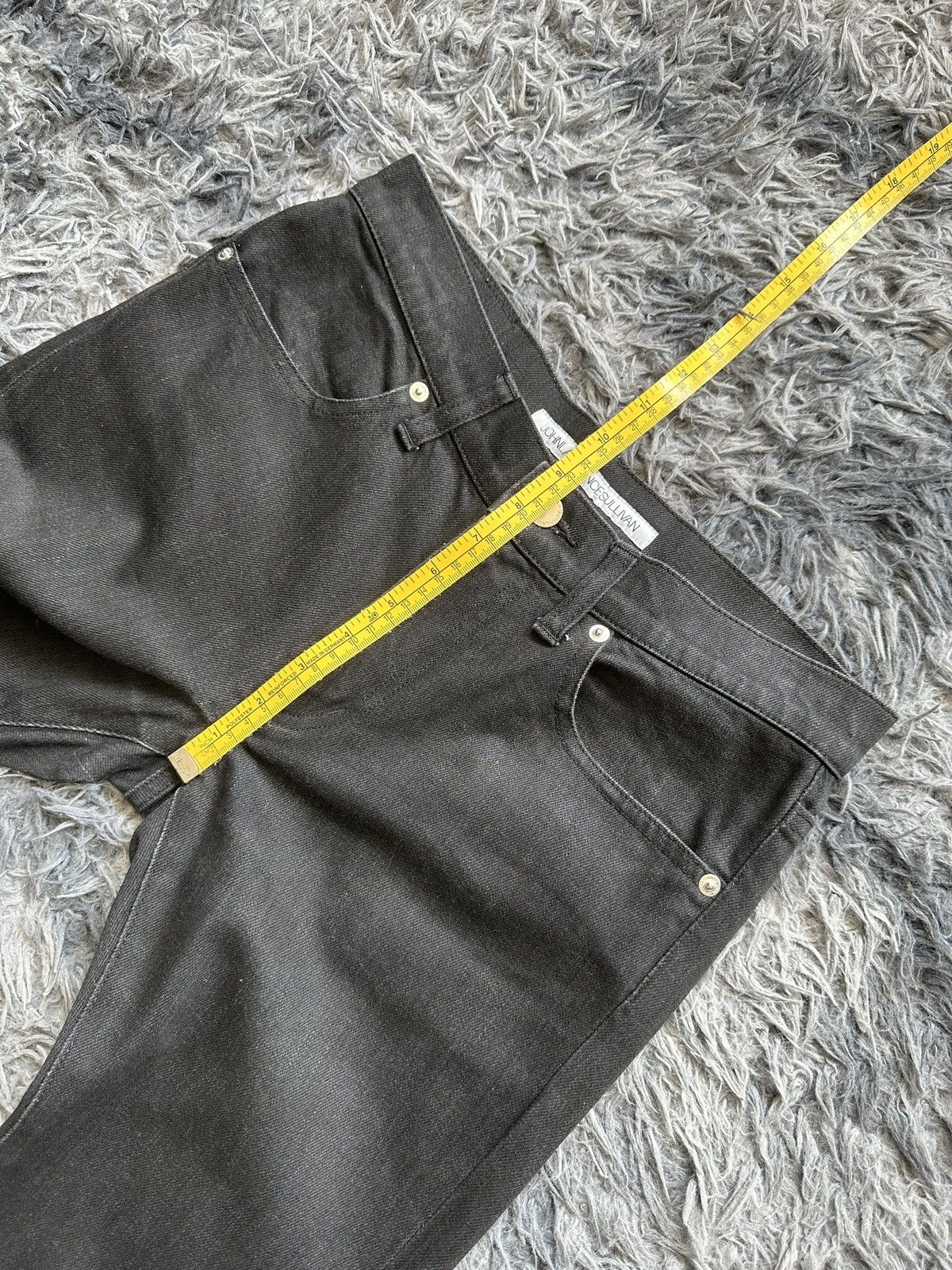 JOHN LAWRENCE SULLIVAN A/W 2010 - John Lawrence Sullivan slim black denim Size US 29 - 15 Thumbnail