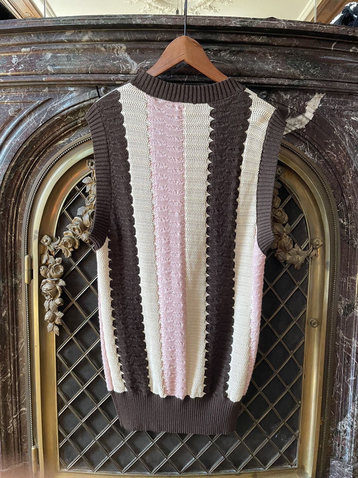 Calvin Klein 205W39NYC × Raf Simons Runway Knit Vest Size US L / EU 52-54 / 3 - 5 Thumbnail