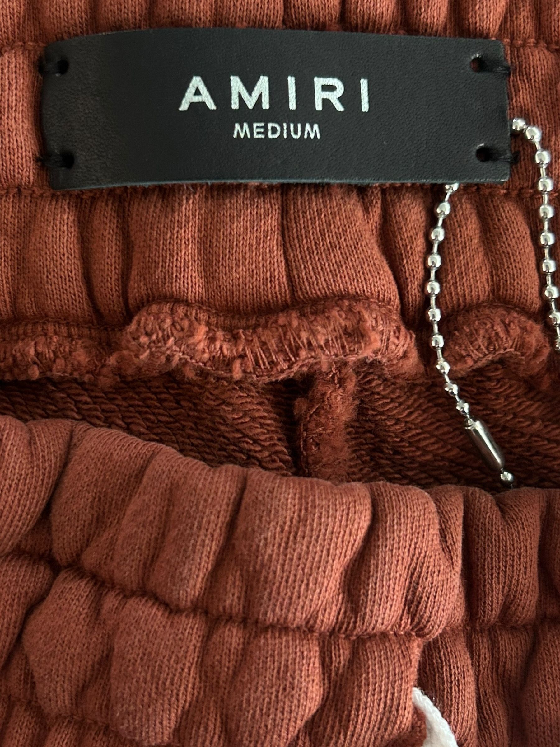Amiri Amiri Red & Pink MA Logo Sweatpants Size US 32 / EU 48 - 3 Thumbnail
