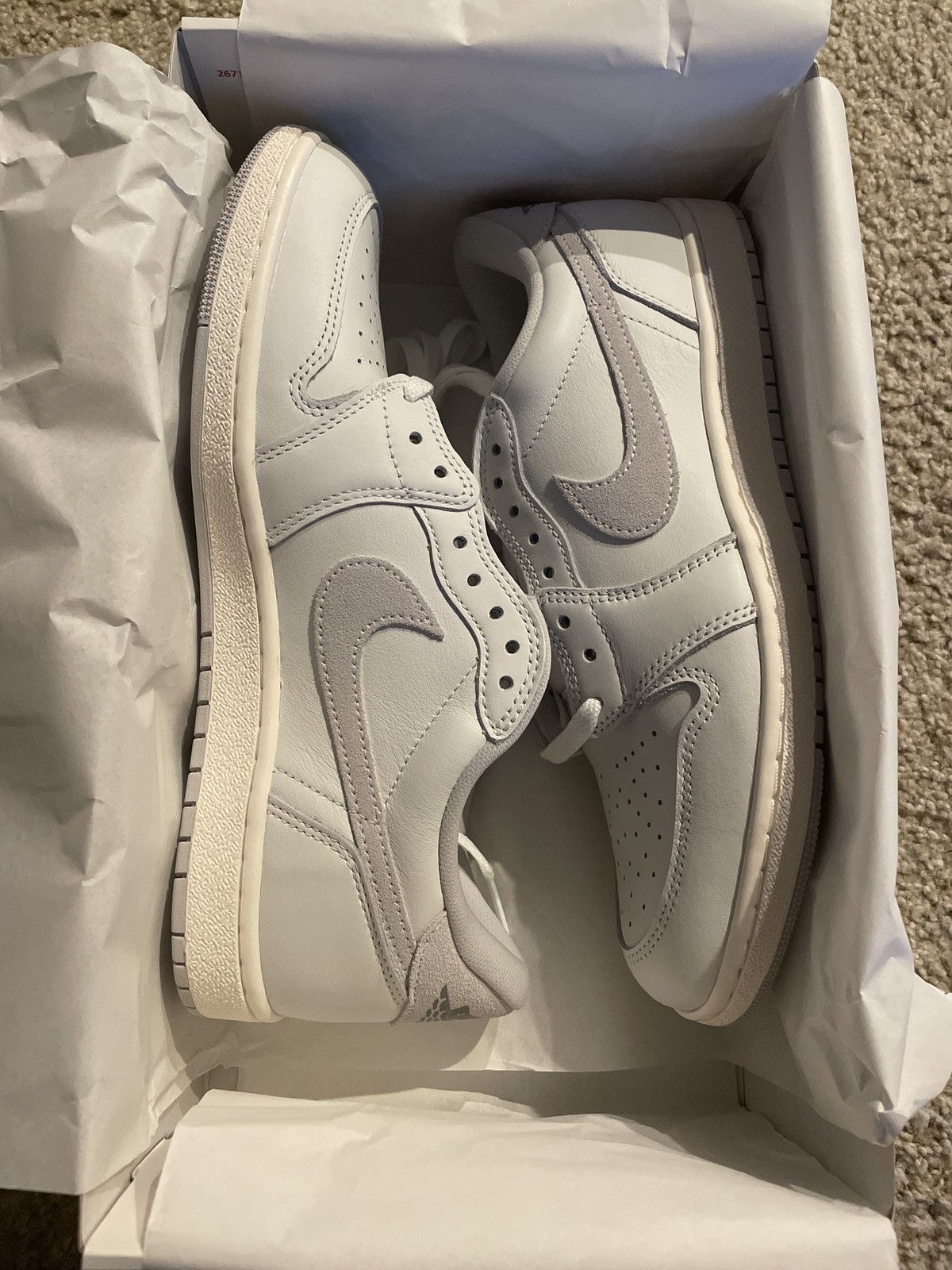Jordan Brand × Nike Air Jordan 1 Low 85 Neutral Grey Size US 11 / EU 44 - 7 Thumbnail