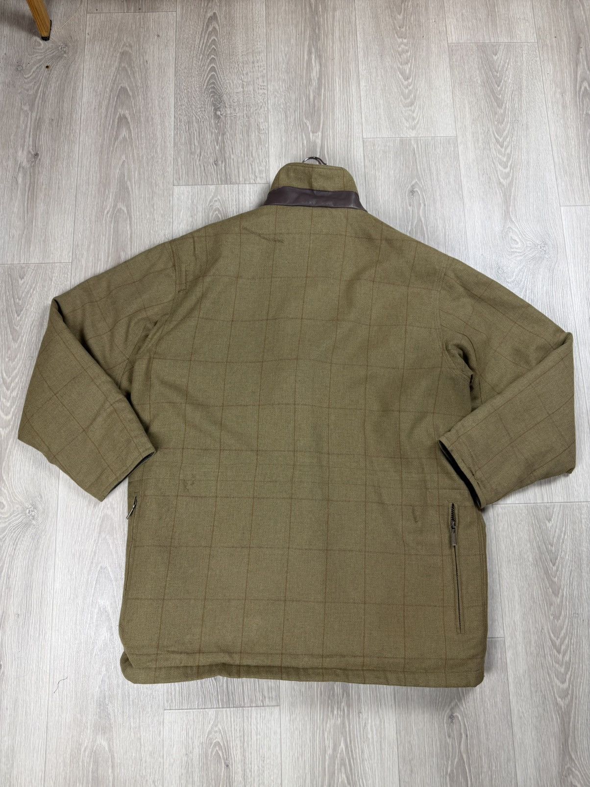 Barbour Barbour Washable Berwick Tweed Jacket Men's Large Green Size US L / EU 52-54 / 3 - 11 Thumbnail