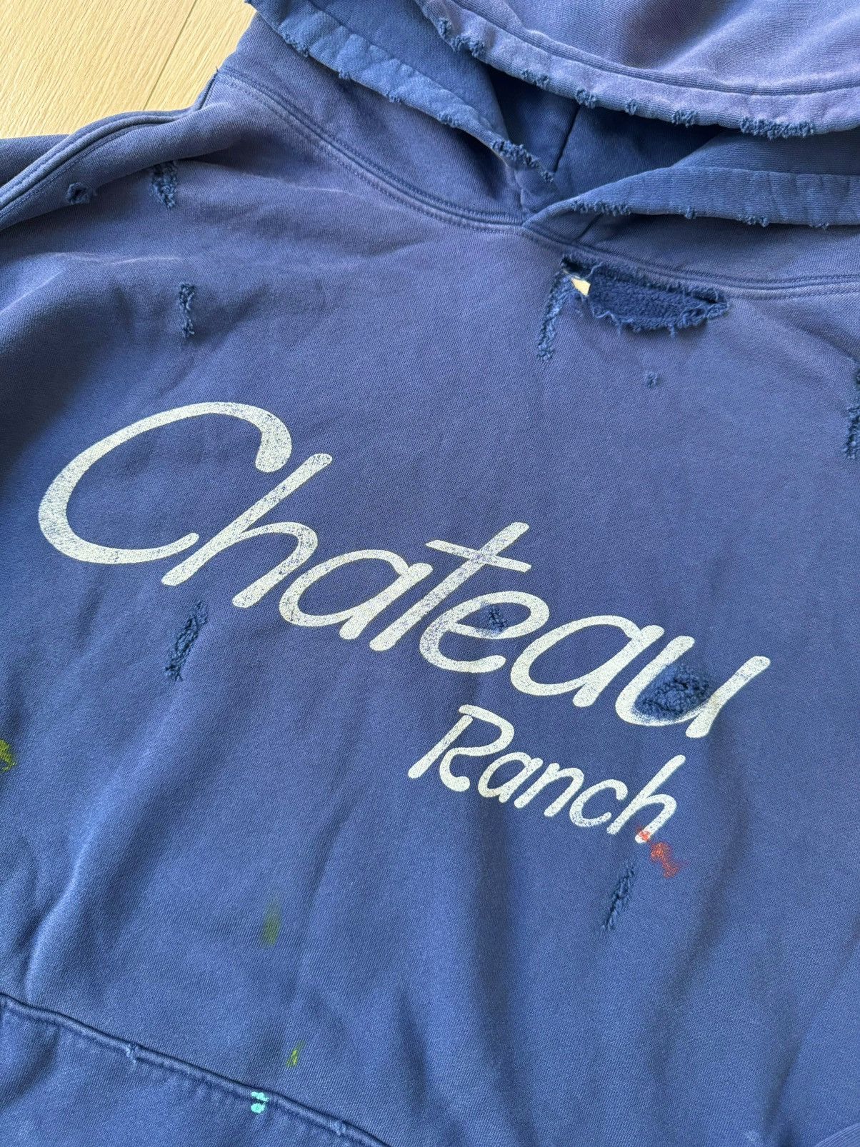 Gallery Dept. Gallery Dept. Chateau Ranch Blue Hoodie Size Large Size US L / EU 52-54 / 3 - 3 Thumbnail